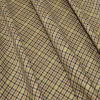TESSUTO POLIVISCOSA QUADRETTO BEIGE