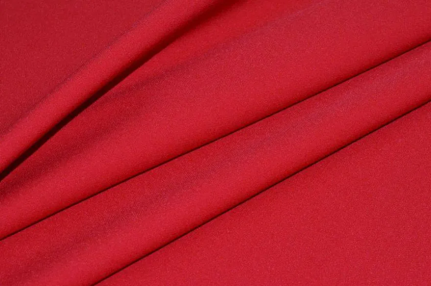 TESSUTO POLI-VISCOSA STRETCH ROSSO
