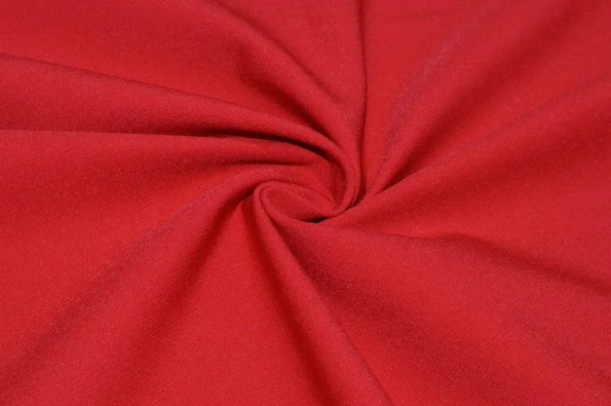 TESSUTO POLI-VISCOSA STRETCH ROSSO