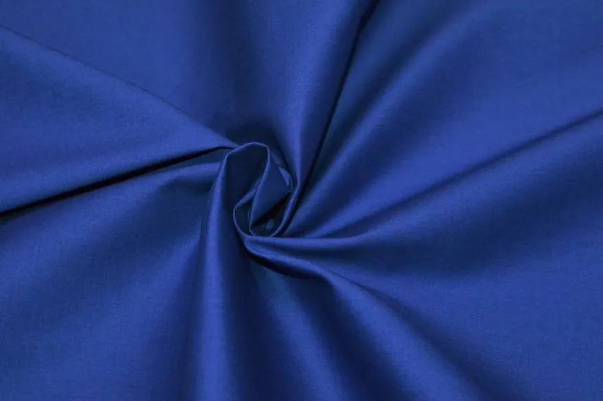 TESSUTO POPELINE COTONE ELASTICIZZATO TINTA UNITA