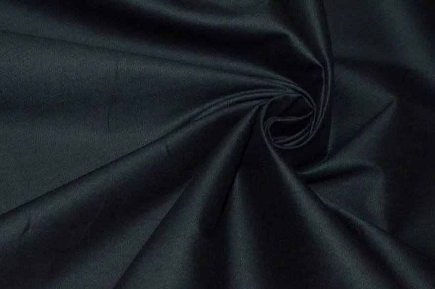 TESSUTO POPELINE COTONE ELASTICIZZATO TINTA UNITA