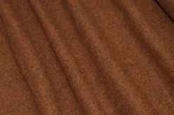 TESSUTO PURA LANA EFFETTO SHETLAND TABACCO MELANGE