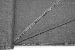TESSUTO PURA LANA MERINO OCCHIO DI PERNICE BIANCO NERO