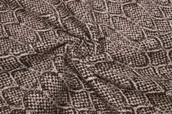 TESSUTO PURA LANA PER GIACCHE TRAMONE FILO LUREX ARGENTO