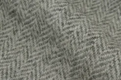 TESSUTO PURA LANA SPINATO GRIGIO