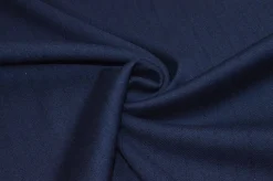 TESSUTO PURA LANA STRETCH GESSATO LUREX BLU