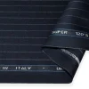 TESSUTO PURA LANA SUPER 120'S GESSATO BLU