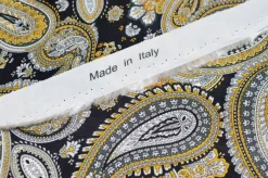 TESSUTO PURA VISCOSA DISEGNO CASHMERE GRIGIO