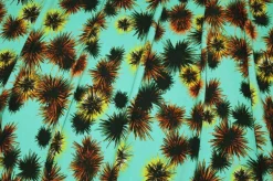 TESSUTO PURA VISCOSA FONDO VERDE ACQUA
