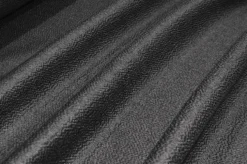 TESSUTO PURO CASHMERE DOUBLE ZIBELLINATO GRIGIO SCURO