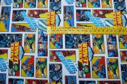 TESSUTO PURO COTONE FANTASIA COMICS