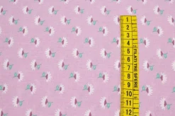 TESSUTO PURO COTONE FANTASIE PATCHWORK ABBINATE LILLA