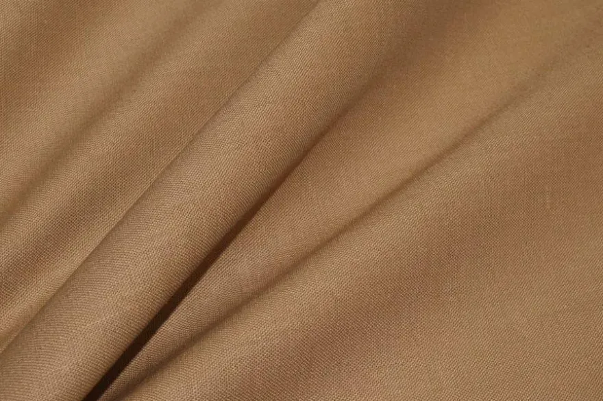 TESSUTO PURO LINO ABITO UOMO BEIGE