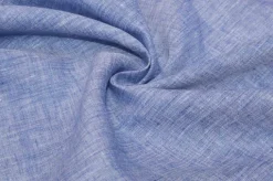 TESSUTO PURO LINO AZZURRO MELANGE