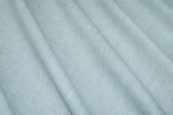 TESSUTO PURO LINO CELESTE CHIARO