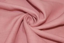 TESSUTO PURO LINO COLORE ROSA