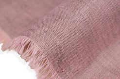 TESSUTO PURO LINO DA CAMICERIA ROSA MELANGE
