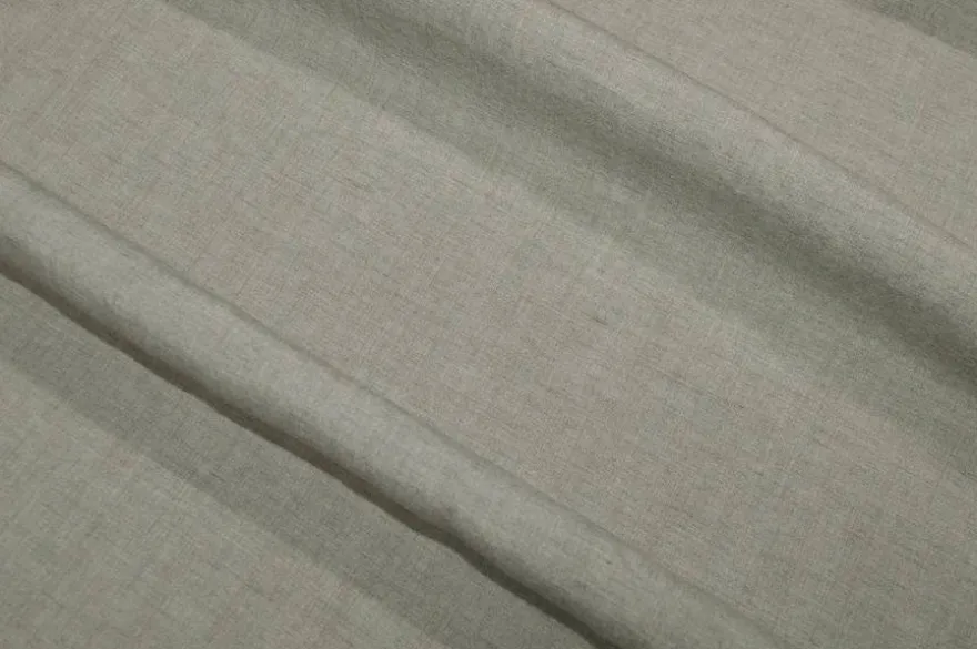 TESSUTO PURO LINO GRIGIO MELANGE