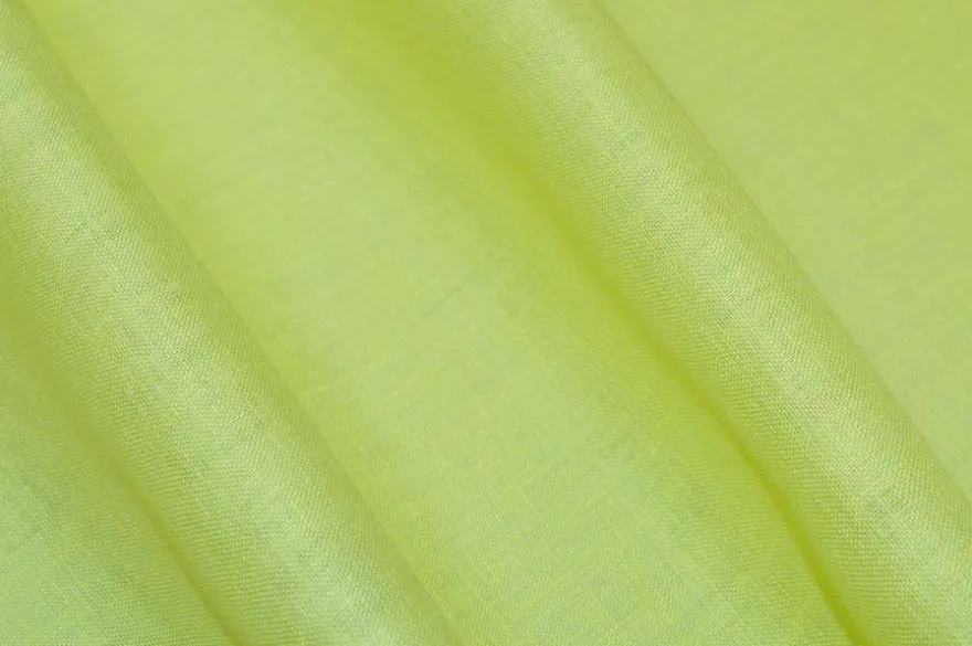 TESSUTO PURO LINO LIME
