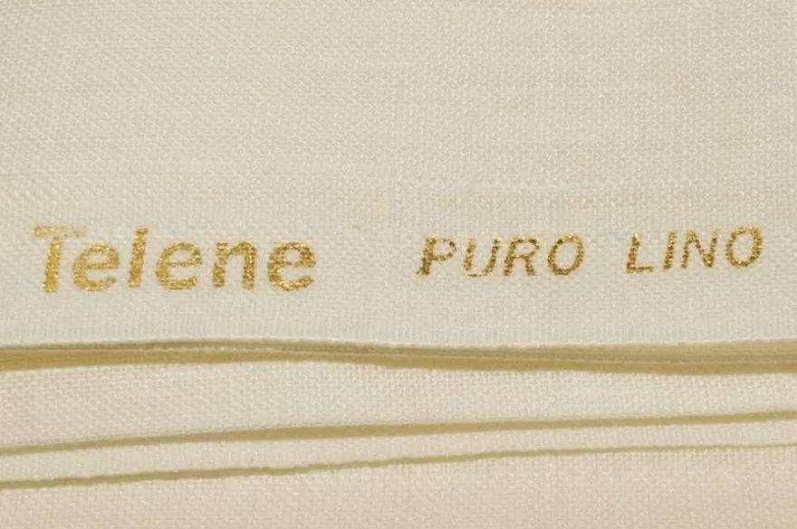 TESSUTO PURO LINO PER LENZUOLA