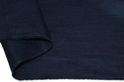 TESSUTO PURO LINO PESANTE BLU ABITI UOMO