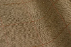 TESSUTO PURO LINO PESO ABITO CON FONDO SPINATO