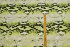 TESSUTO PURO LINO PITONATO VERDE