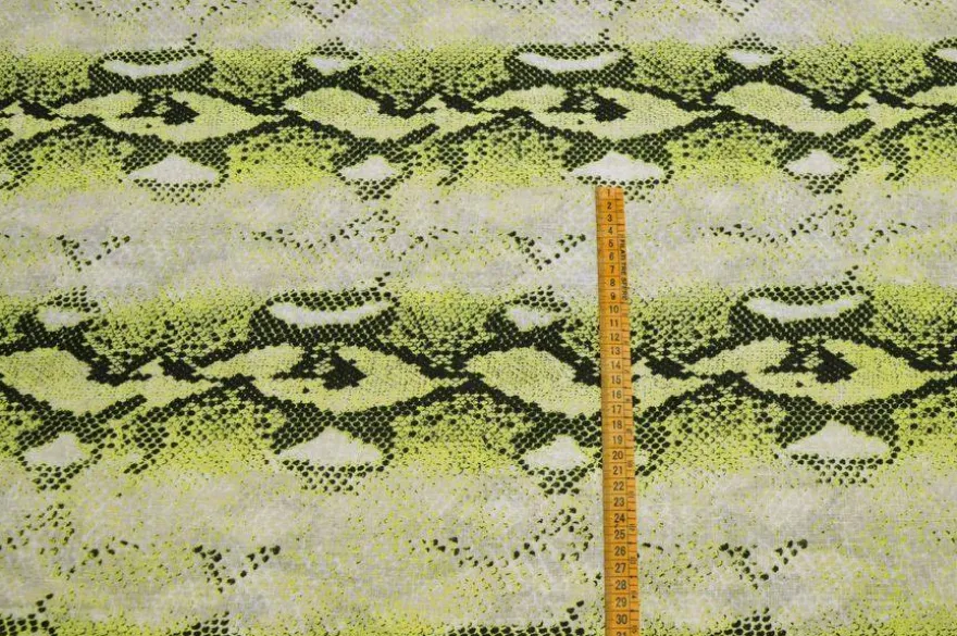 TESSUTO PURO LINO PITONATO VERDE