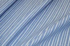 TESSUTO PURO LINO RIGHINO AZZURRO