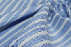 TESSUTO PURO LINO RIGHINO AZZURRO