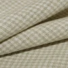 TESSUTO PURO LINO SCACCHETTO BEIGE