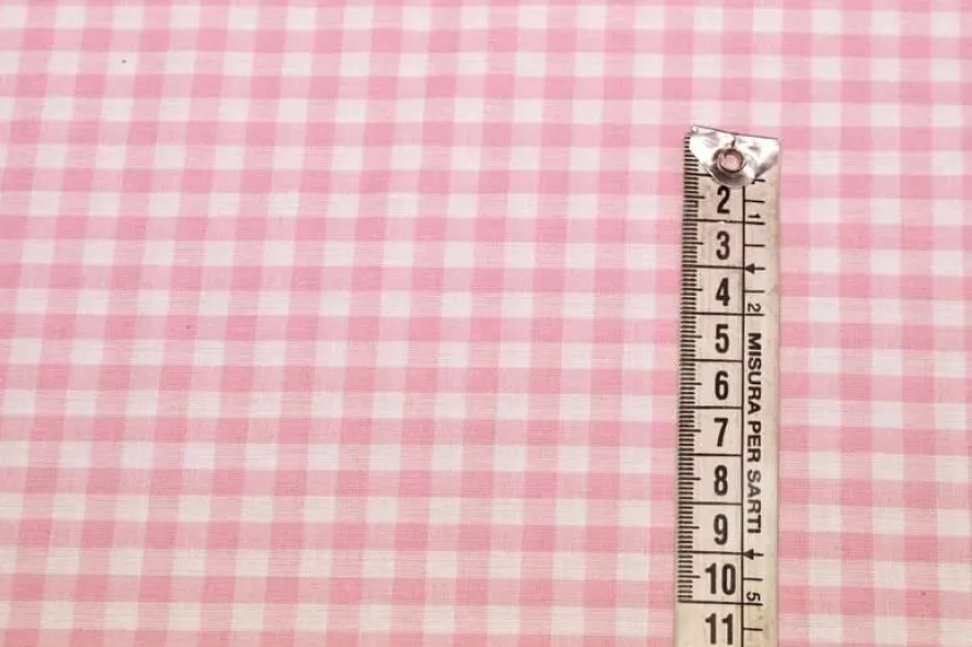 TESSUTO QUADRETTO GRANDE 5 X 5 MM