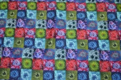TESSUTO RASATELLO COTONE FANTASIA COVID19