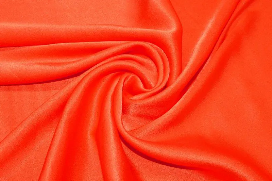 TESSUTO RASATELLO ELASTICIZZATO ARANCIO