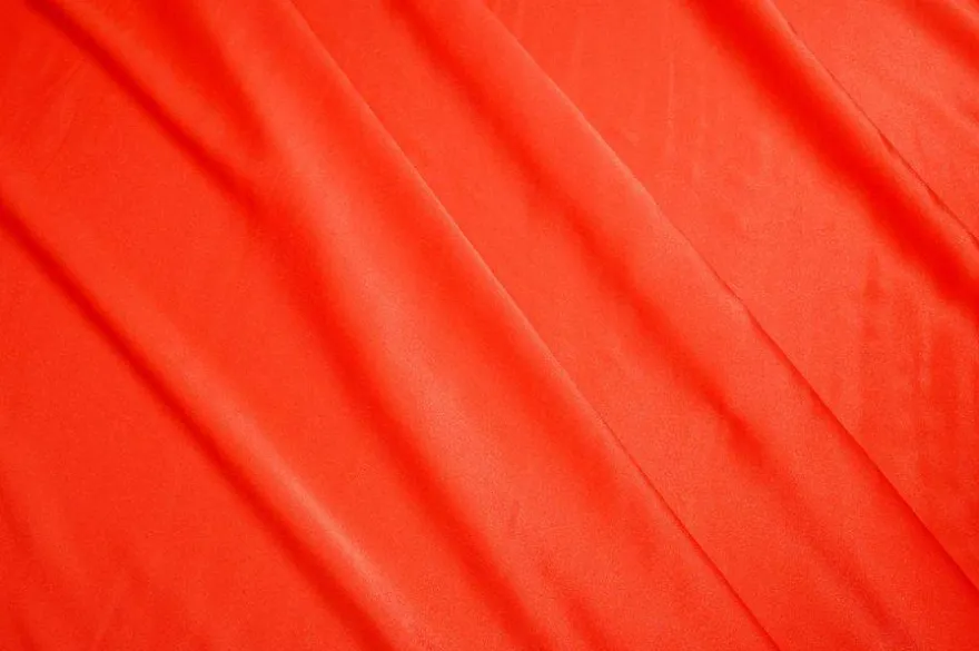 TESSUTO RASATELLO ELASTICIZZATO ARANCIO