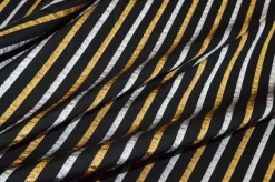 TESSUTO RIGA LUREX ORO ARGENTO