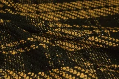 TESSUTO SCACCO GIALLO OCRA/NERO