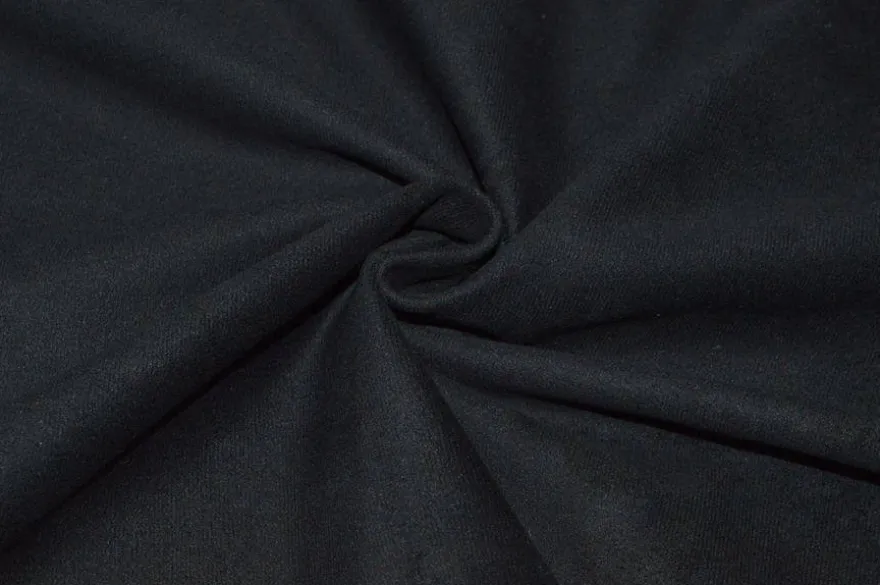 TESSUTO SCAMOSCIATO STRETCH NERO