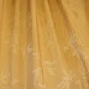 TESSUTO SHANTUNG ARREDO FANTASIA FOLIAGE GIALLO