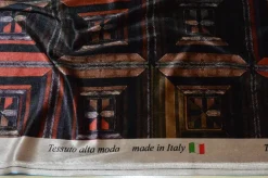 TESSUTO STRETCH CINIGLIA MOSAICO