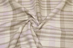 TESSUTO STRETCH SCACCO LILLA