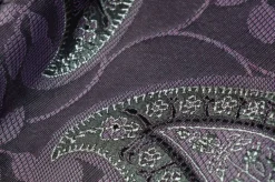 TESSUTO TAFFETA DISEGNO CASHMERE VIOLA
