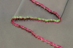 TESSUTO TAFFETÀ CANGIANTE FUSCIA VERDE