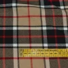TESSUTO TARTAN BEIGE/NERO