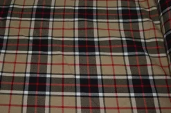 TESSUTO TARTAN BEIGE/NERO