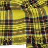 TESSUTO TARTAN PURA LANA GIALLO