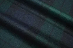 TESSUTO TARTAN PURA LANA PESO GIACCA