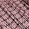 TESSUTO TARTAN PURA LANA ROSA