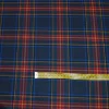 TESSUTO TARTAN SCOZZESE LANA GRIGIO SCURO