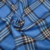 TESSUTO TARTAN SCOZZESE LANA BLUETTE